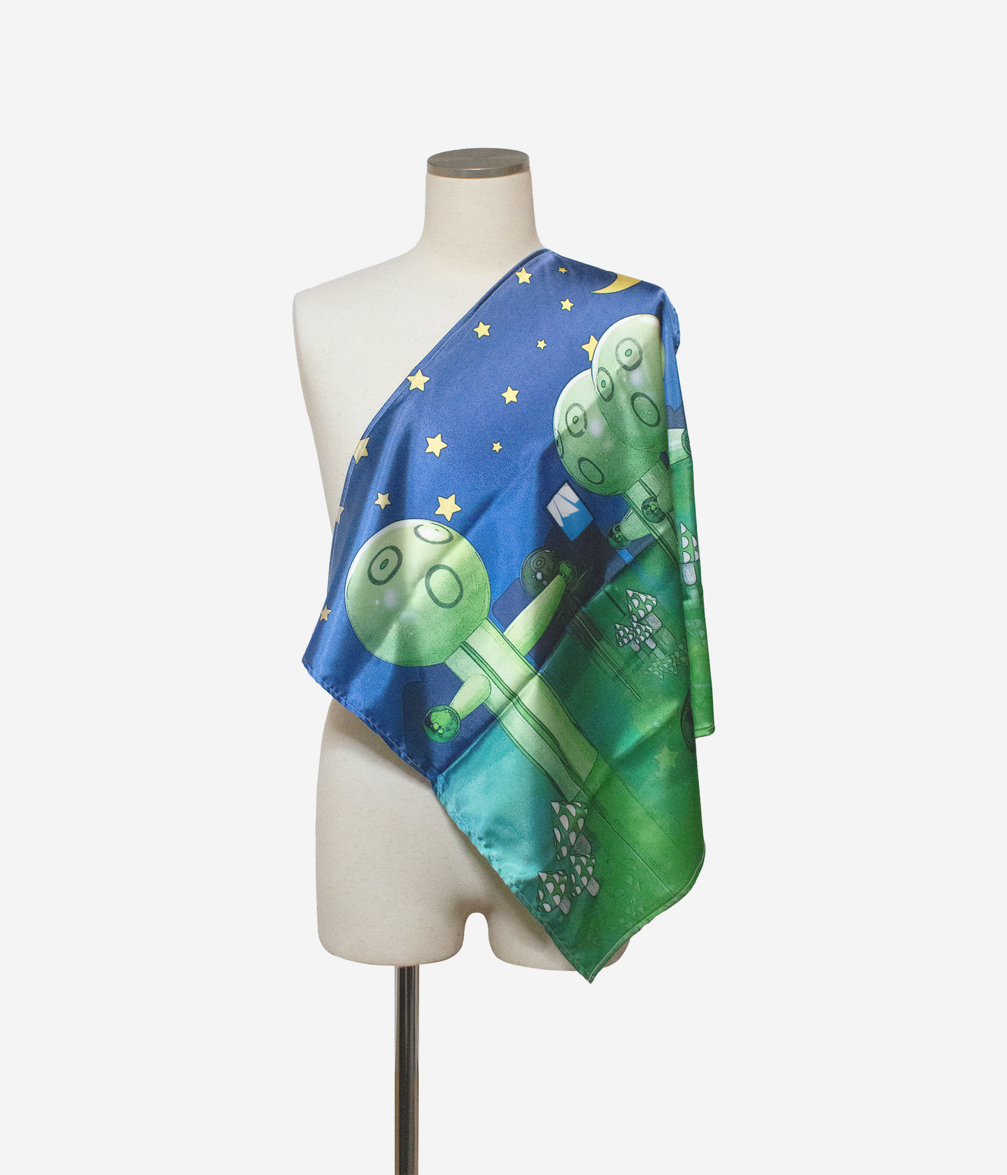Graphic scarf 【yelp, fancy】