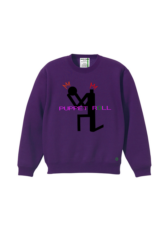 Sweat Shirts 【PUPPET ROLL】 Purple