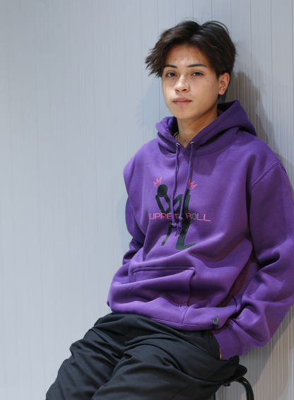 Hoodie 【PUPPET ROLL】 Purple