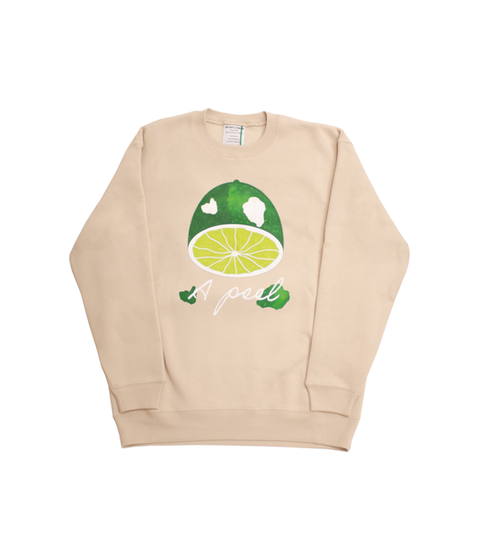 Sweat Shirts 【A peel】 Cream Beige