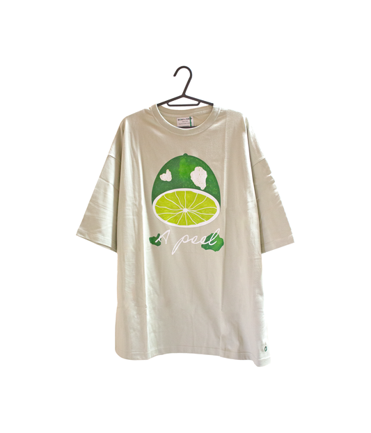 Big Tee 【A peel】 Smoke Green