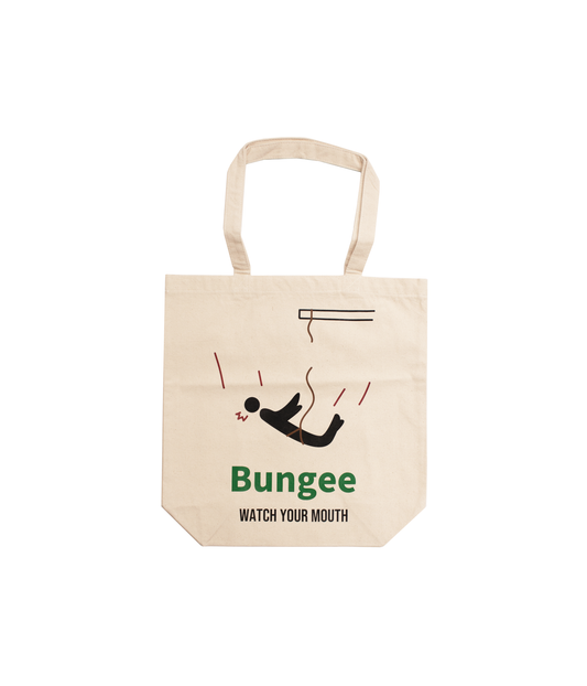 Tote Bag 【Bungee Oops】 Natural