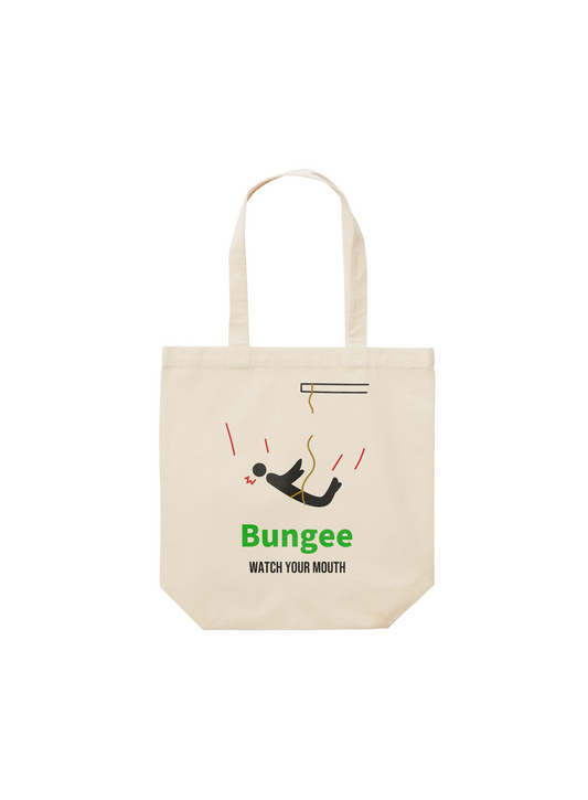 Tote Bag 【Bungee Oops】 Natural