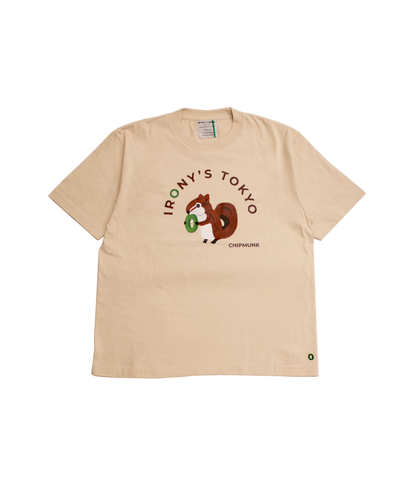 BIG Tee 【CHIPMUNK2】 Cream