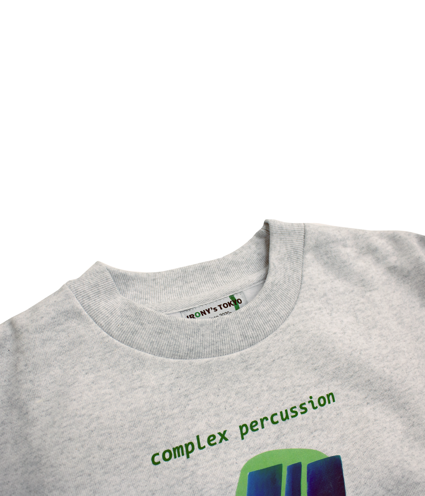 Heavy Sweat Shirts 【complex percussion】 Ash