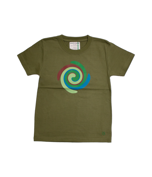 Kids Tee 【Dream Sorption】 Olive