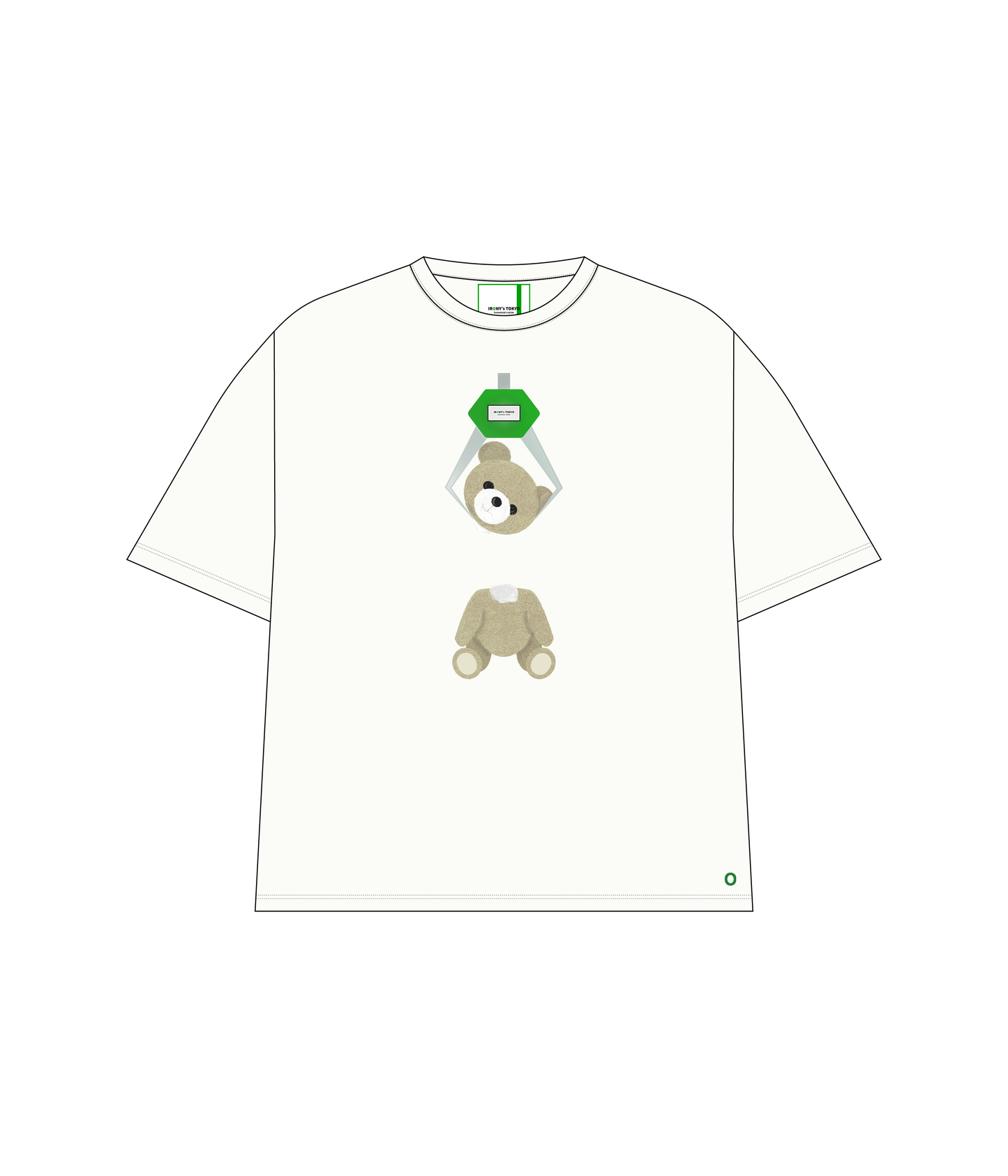 【Irrelevant Surprise】 Tee 【White】