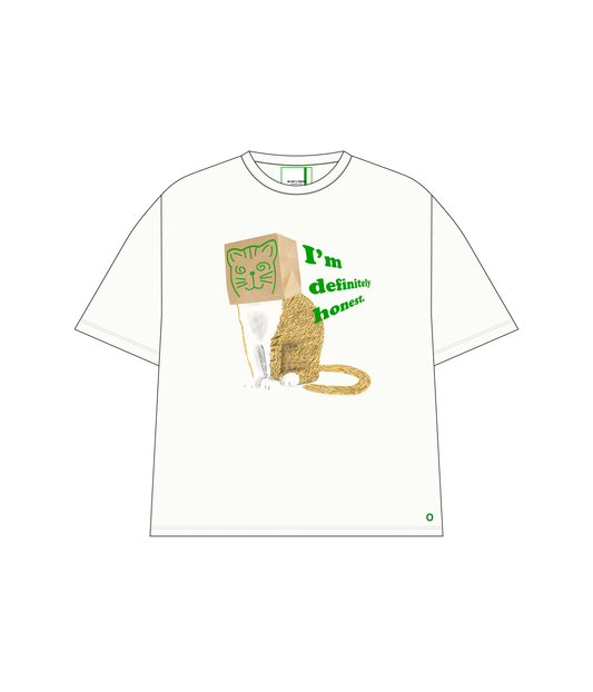 【新作】【受注生産商品】【Nekokaburi】 Tee 【White】