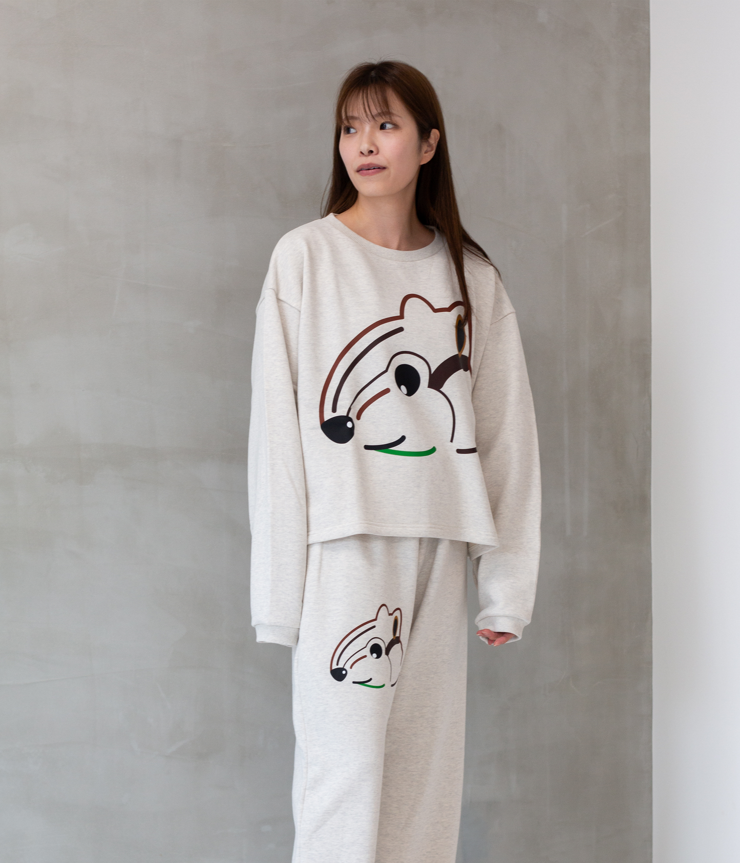 Half sweat shirts 【OUTSIDE】
