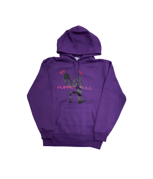 Hoodie 【PUPPET ROLL】 Purple