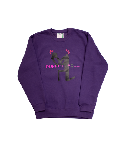 Sweat Shirts 【PUPPET ROLL】 Purple