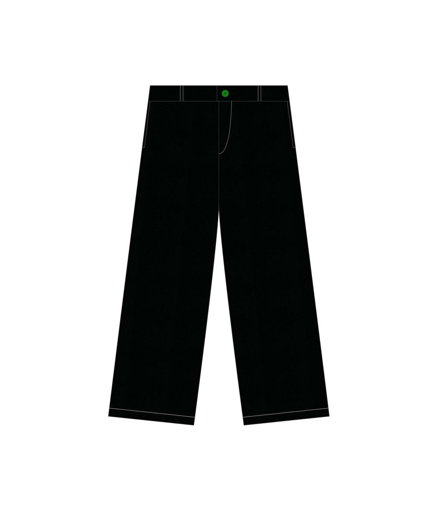 【新作】【受注生産商品】【Irrelevant Surprise】 Wide Pants 【Black】