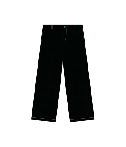 【新作】【受注生産商品】【Irrelevant Surprise】 Wide Pants 【Black】