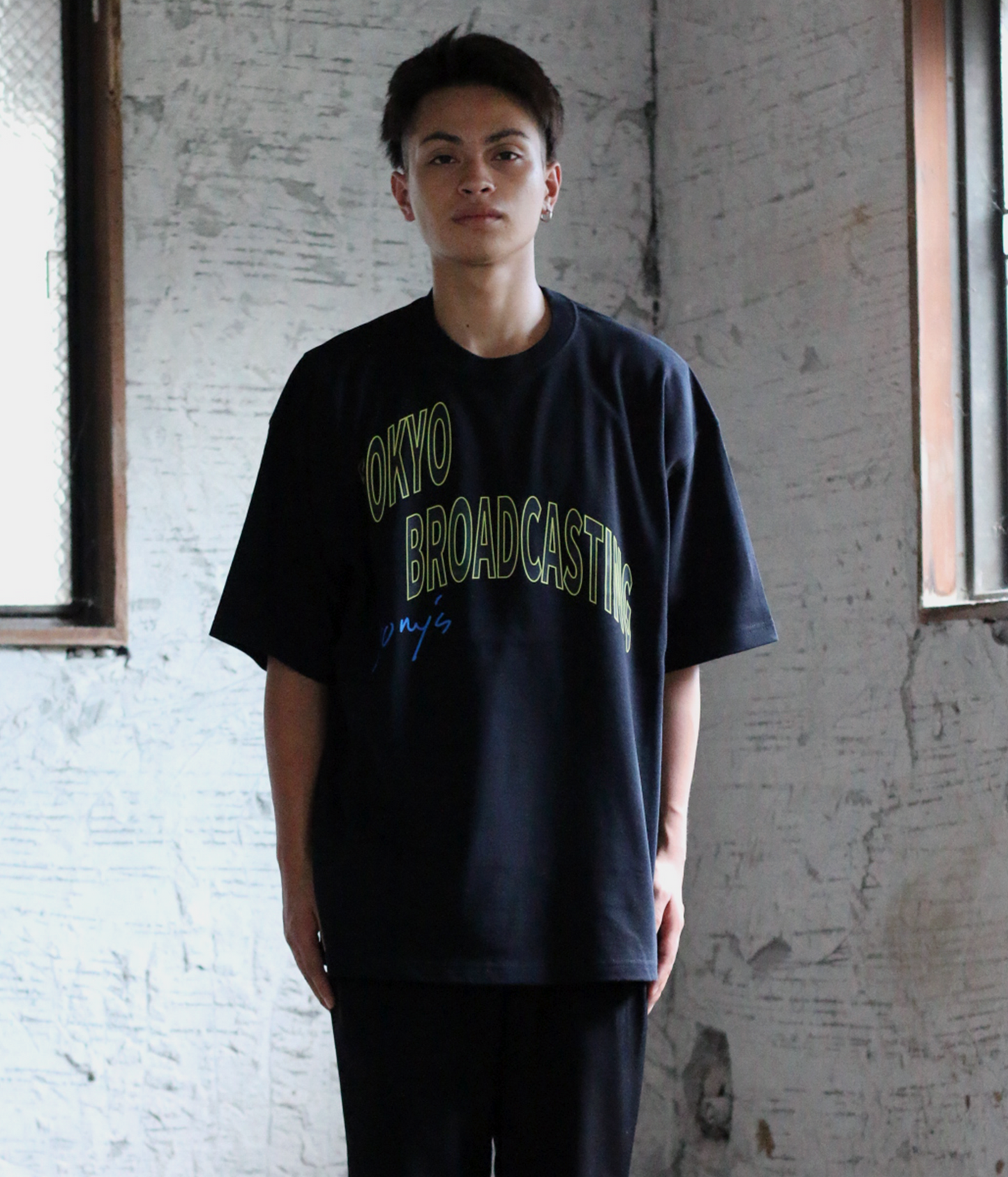 BIG Tee 【TOKYO BROADCASTING】 Black