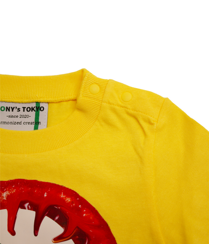 Kids Tee 【TOMATO Syntax】 Yellow