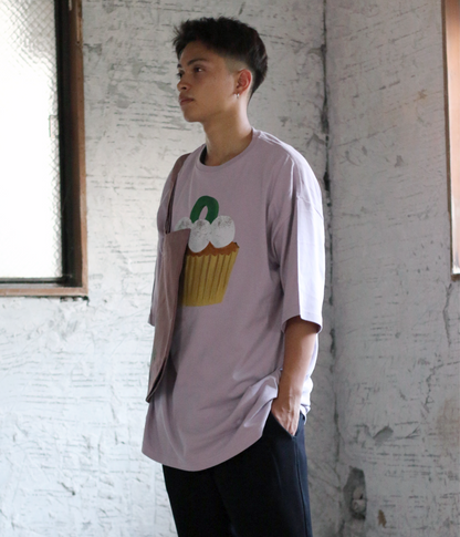 Big Tee 【Tranquil Cupcake】 Lavender