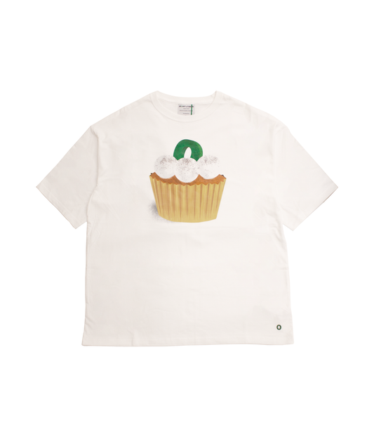 Big Tee 【Tranquil Cupcake】 White