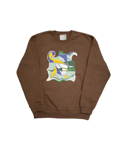 Sweat Shirts 【Transmigration】 Dark Brown