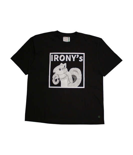 BIG T-shirts 【mono CHIPMUNK】 Black