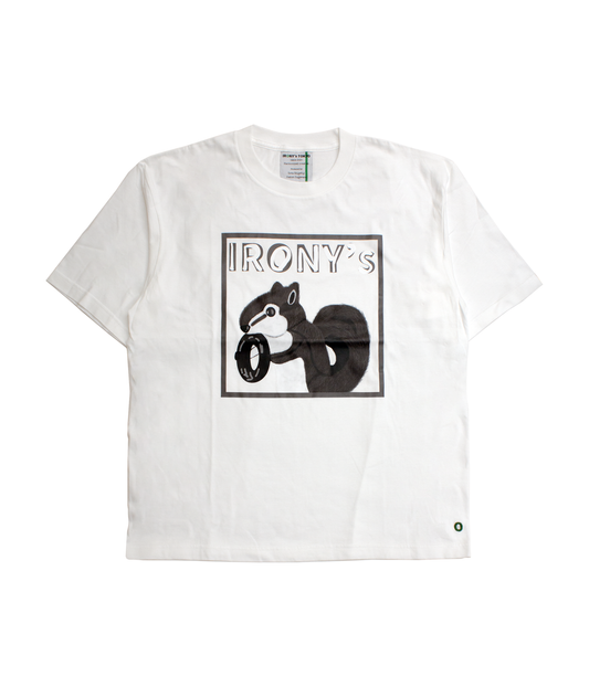 BIG T-shirts 【mono CHIPMUNK】 White