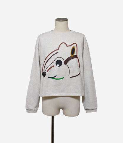 Half sweat shirts 【OUTSIDE】