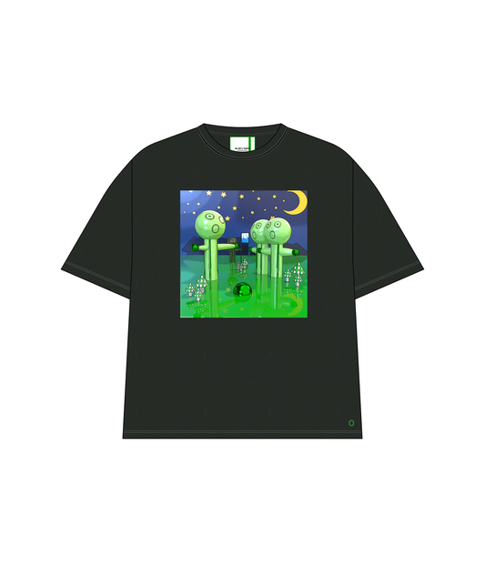 【新作】【受注生産商品】【yelp, fancy】 Tee 【Black】